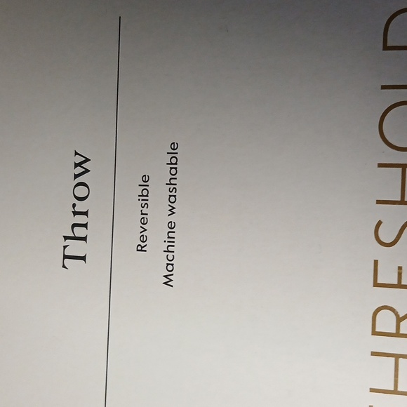 New‎ Threshold Throw - Picture 3 of 7